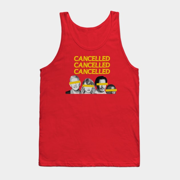 Cancelled Cancel Culture Tank Top by Vamp Pattern